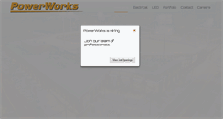 Desktop Screenshot of powerworkselectric.com